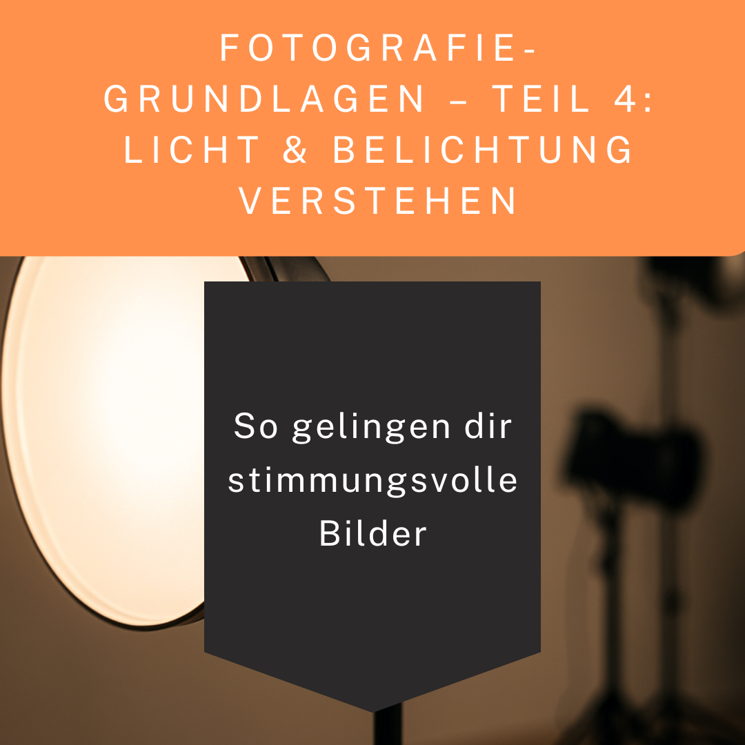 Fotografie-Grundlagen – Teil 4: Licht & Belichtung verstehen – so gelingen dir stimmungsvolle Bilder