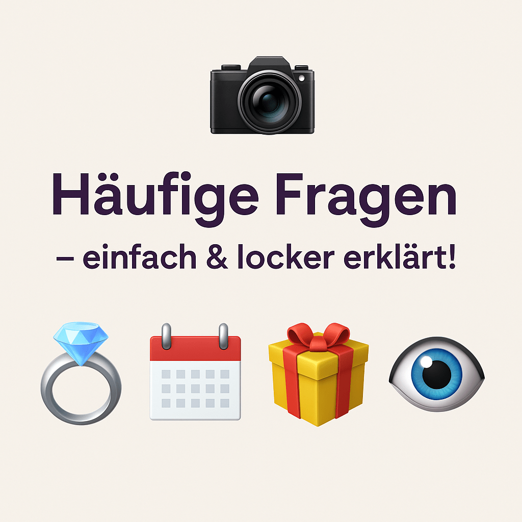 FAQ Häufige Fragen – einfach & locker erklärt!